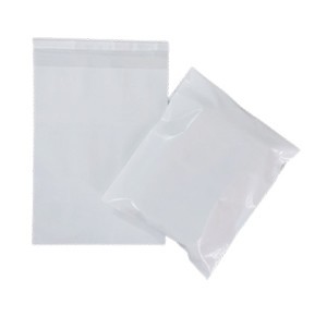 06"x06"+2" WHITE POLY COURIER BAG