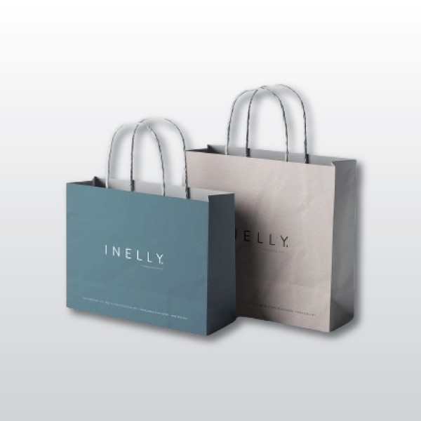 11” X 8” X 2.5” KOREAN LINER PAPER SHOPPING BAG- 150 GSM