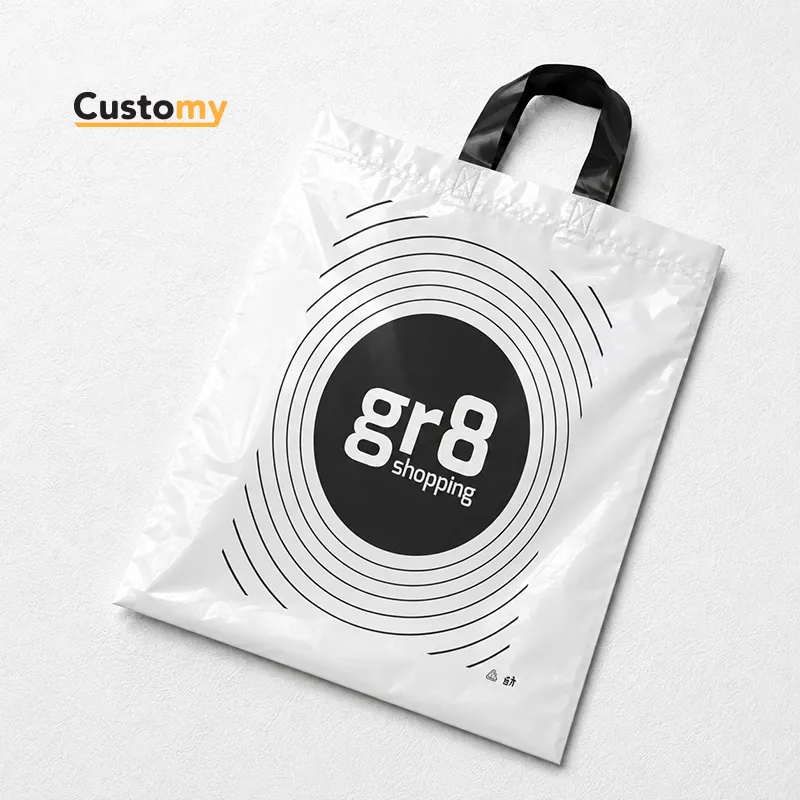 Handle Plastic Shopping Bag
