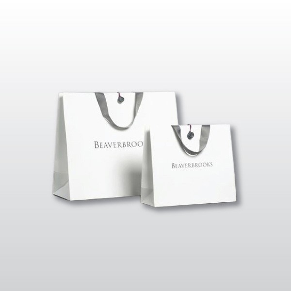 15” X 11” X 3” ART PAPER SHOPPING BAG- 150 GSM