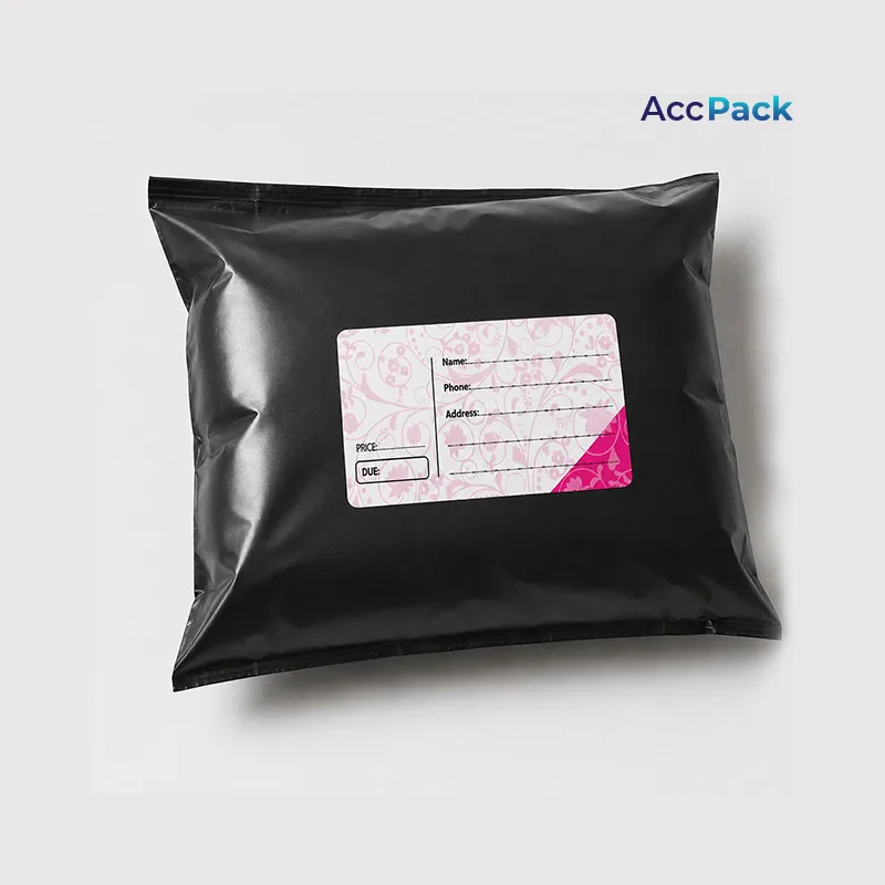 2.5" x 5" Pink Adhesive Contact label