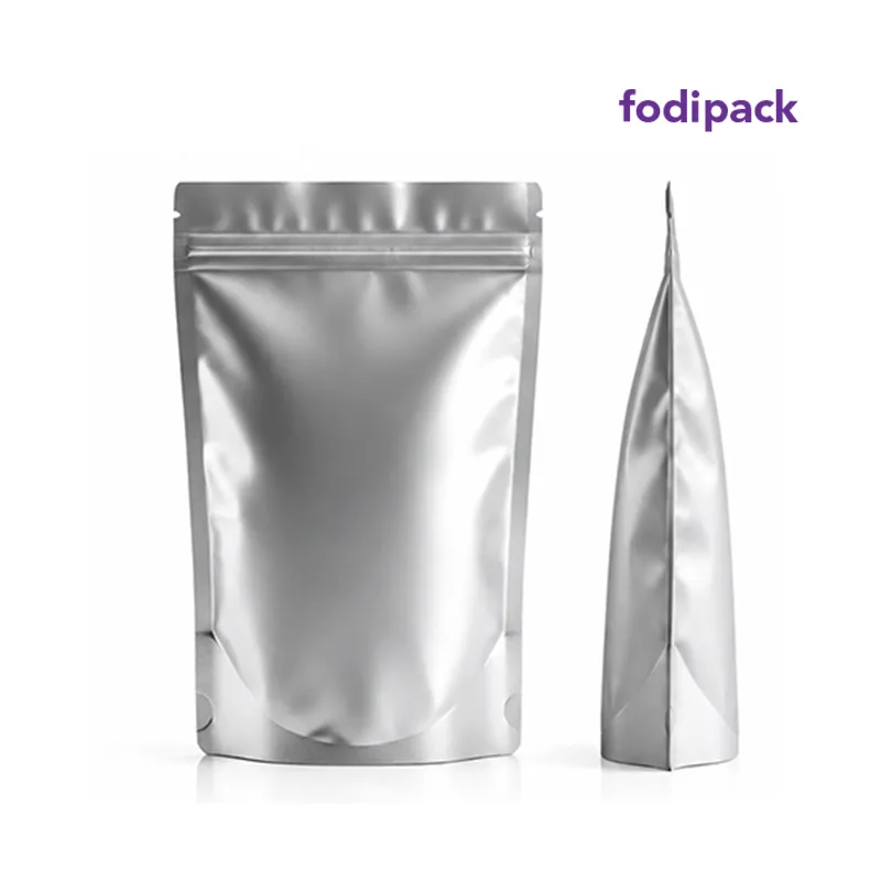 08" x 11" Standup Silver Pouch