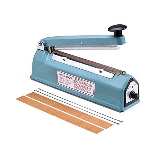 8 Inch Impulse Sealer Heat Sealing Machine For Plastic Bags