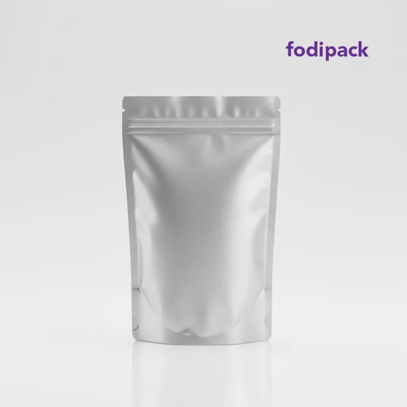08" x 11" Standup Silver Pouch