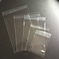 16"x20" Transparent BOP Plastic Bags for Apparel & Textile Industry