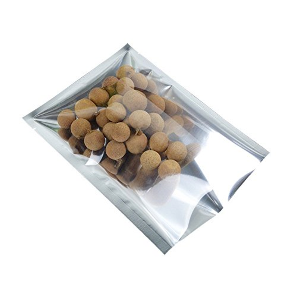 7"x10" Silver Foil with One Side Transparent Packing Pouch