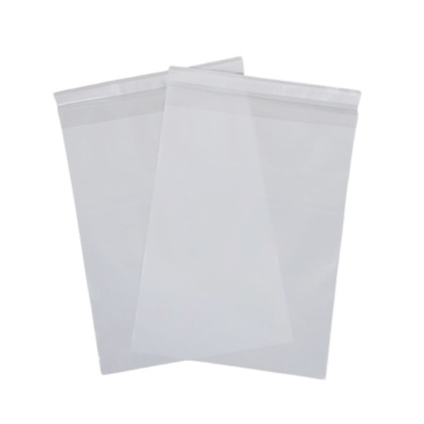 12"x16"+2" WHITE POLY COURIER BAG