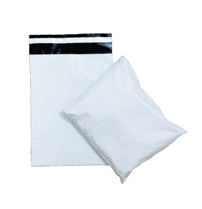 06"x08"+2" TAMPER WHITE POLY COURIER BAG